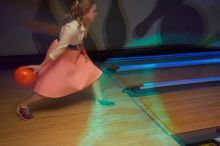 Carol Gossett bowling. Alpha Xi Delta held a sock hop themed date night at the Austin 300 bowling alley, Thursday night, March 29, 2007.
Filename: SRM_20070329_2118263.jpg
Aperture: f/7.1
Shutter Speed: 1/1
Body: Canon EOS-1D Mark II
Lens: Sigma 15-30mm f/3.5-4.5 EX Aspherical DG DF