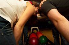 Alpha Xi Delta held a sock hop themed date night at the Austin 300 bowling alley, Thursday night, March 29, 2007.
Filename: SRM_20070329_2128004.jpg
Aperture: f/8.0
Shutter Speed: 1/250
Body: Canon EOS-1D Mark II
Lens: Sigma 15-30mm f/3.5-4.5 EX Aspherical DG DF