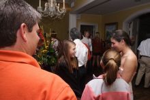 Malorie Liljenwall and cousins.  Kappa Kappa Gamma (KKG) hosted a parents' weekend barbecue before the UT vs Nebraska football game on Saturday, October 27, 2007 at their sorority house.

Filename: SRM_20071027_1215205.jpg
Aperture: f/8.0
Shutter Speed: 1/200
Body: Canon EOS 20D
Lens: Canon EF-S 18-55mm f/3.5-5.6