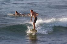 Surfers in Honolua Bay, Maui, Hawai'i, 2007.

Filename: SRM_20071217_1623387.jpg
Aperture: f/5.6
Shutter Speed: 1/1250
Body: Canon EOS 20D
Lens: Canon EF 300mm f/2.8 L IS