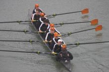 The women's rowing team competed in the 2008 Fighting Nutria on Saturday, February 16, 2008.

Filename: SRM_20080216_0830322.jpg
Aperture: f/4.0
Shutter Speed: 1/800
Body: Canon EOS-1D Mark II
Lens: Canon EF 300mm f/2.8 L IS