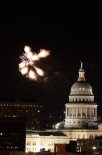 Austin Independence Day fireworks with the Capitol building, as viewed from atop the Manor Garage at The University of Texas at Austin. The fireworks were launched from Auditorium Shores, downtown Austin, Friday, July 4, 2008.
Filename: SRM_20080704_2144404.jpg
Aperture: f/11.0
Shutter Speed: 2/1
Body: Canon EOS 20D
Lens: Canon EF 80-200mm f/2.8 L