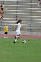 UT senior Stephanie Logterman (#10, Defender) in the second half.  The University of Texas women's soccer team won 2-1 against the Iowa State Cyclones Sunday afternoon, October 5, 2008.

Filename: SRM_20081005_13253692.jpg
Aperture: f/5.6
Shutter Speed: 1/1600
Body: Canon EOS-1D Mark II
Lens: Canon EF 300mm f/2.8 L IS