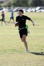 The Cheetahs (chemical engineering team) lost in the Fall 2008 UT flag football intramural championship game on November 9, 2008.

Filename: SRM_20081109_15223667.jpg
Aperture: f/4.0
Shutter Speed: 1/2000
Body: Canon EOS-1D Mark II
Lens: Canon EF 300mm f/2.8 L IS