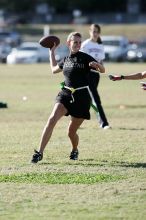 The Cheetahs (chemical engineering team) lost in the Fall 2008 UT flag football intramural championship game on November 9, 2008.
Filename: SRM_20081109_15535034.jpg
Aperture: f/4.0
Shutter Speed: 1/2000
Body: Canon EOS-1D Mark II
Lens: Canon EF 300mm f/2.8 L IS