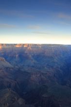 First sunrise of the new year at the south rim of the Grand Canyon, Thursday January 1, 2009. The temperature was as low as 15 F the night before with a foot and a half of snow on the ground. Luckily sunrise wasn't until 7:40.
Filename: SRM_20090101_07432212.JPG
Aperture: f/16.0
Shutter Speed: 13/10
Body: Canon EOS-1D Mark II
Lens: Canon EF 16-35mm f/2.8 L