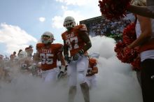 The University of Texas football team defeated the Arkansas Razorbacks with a score of 52-10 in Austin, TX on Saturday, September 27, 2008.

Filename: SRM_20080927_14314266.jpg
Aperture: f/8.0
Shutter Speed: 1/1000
Body: Canon EOS DIGITAL REBEL
Lens: Canon EF 16-35mm f/2.8 L