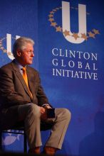 Former President Bill Clinton listens to UT President William Powers Jr. speak at the opening plenary session of the CGIU meeting. Day one of the 2nd Annual Clinton Global Initiative University (CGIU) meeting was held at The University of Texas at Austin, Friday, February 13, 2009.
Filename: SRM_20090213_16331683.jpg
Aperture: f/4.0
Shutter Speed: 1/200
Body: Canon EOS-1D Mark II
Lens: Canon EF 80-200mm f/2.8 L