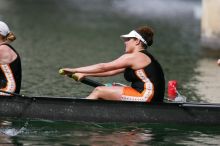 The Texas Rowing first varsity four team finished with a time of 8:44.9, losing to Wisconsin, which completed the race in 8:11.3. This was the third session of the Longhorn Invitational, Saturday afternoon, March 21, 2009 on Lady Bird Lake.

Filename: SRM_20090321_16182492.jpg
Aperture: f/4.0
Shutter Speed: 1/2000
Body: Canon EOS-1D Mark II
Lens: Canon EF 300mm f/2.8 L IS