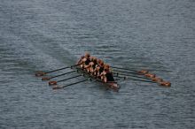 The Texas Rowing second varsity eight team finished with a time of 7:29.5, losing to Wisconsin, which completed the race in 7:15.5. This was the third session of the Longhorn Invitational, Saturday afternoon, March 21, 2009 on Lady Bird Lake.

Filename: SRM_20090321_16282323.jpg
Aperture: f/4.0
Shutter Speed: 1/6400
Body: Canon EOS-1D Mark II
Lens: Canon EF 300mm f/2.8 L IS