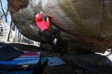 Bouldering in the southeast during Spring Break 2013.

Filename: SRM_20130312_11572828.JPG
Aperture: f/5.6
Shutter Speed: 1/400
Body: Canon EOS-1D Mark II
Lens: Canon EF 16-35mm f/2.8 L