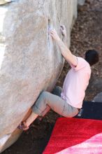 Bouldering in the southeast during Spring Break 2013.

Filename: SRM_20130312_14382016.JPG
Aperture: f/2.0
Shutter Speed: 1/1000
Body: Canon EOS-1D Mark II
Lens: Canon EF 85mm f/1.2 L II