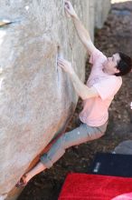 Bouldering in the southeast during Spring Break 2013.

Filename: SRM_20130312_14382419.JPG
Aperture: f/2.0
Shutter Speed: 1/1000
Body: Canon EOS-1D Mark II
Lens: Canon EF 85mm f/1.2 L II