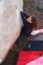 Bouldering in the southeast during Spring Break 2013.

Filename: SRM_20130312_14490096.JPG
Aperture: f/2.0
Shutter Speed: 1/1000
Body: Canon EOS-1D Mark II
Lens: Canon EF 85mm f/1.2 L II