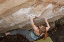 Bouldering in the southeast during Spring Break 2013.

Filename: SRM_20130315_13403829.JPG
Aperture: f/2.8
Shutter Speed: 1/800
Body: Canon EOS-1D Mark II
Lens: Canon EF 70-200mm f/2.8 L IS