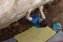 Bouldering in the southeast during Spring Break 2013.

Filename: SRM_20130315_13464438.JPG
Aperture: f/4.0
Shutter Speed: 1/320
Body: Canon EOS-1D Mark II
Lens: Canon EF 70-200mm f/2.8 L IS