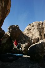 Bouldering during the Hueco Tanks Awesome Fest 14.2.

Filename: srm_20140223_11275275.jpg
Aperture: f/5.6
Shutter Speed: 1/1000
Body: Canon EOS-1D Mark II
Lens: Canon EF 16-35mm f/2.8 L