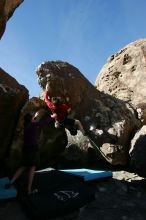 Bouldering during the Hueco Tanks Awesome Fest 14.2.

Filename: srm_20140223_11283286.jpg
Aperture: f/5.6
Shutter Speed: 1/800
Body: Canon EOS-1D Mark II
Lens: Canon EF 16-35mm f/2.8 L