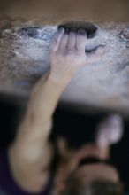 Bouldering during the Hueco Tanks Awesome Fest 14.2.Kat Marek climbing the Wonderhole, V1.

Filename: srm_20140222_13484286.jpg
Aperture: f/1.4
Shutter Speed: 1/8000
Body: Canon EOS-1D Mark II
Lens: Canon EF 85mm f/1.2 L II