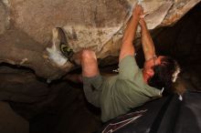 Bouldering in Hueco Tanks on 03/12/2016 with Blue Lizard Climbing and Yoga

Filename: SRM_20160312_1156290.jpg
Aperture: f/9.0
Shutter Speed: 1/250
Body: Canon EOS 20D
Lens: Canon EF 16-35mm f/2.8 L