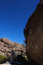 Bouldering in Hueco Tanks on 03/13/2016 with Blue Lizard Climbing and Yoga

Filename: SRM_20160313_1434350.jpg
Aperture: f/9.0
Shutter Speed: 1/250
Body: Canon EOS 20D
Lens: Canon EF 16-35mm f/2.8 L