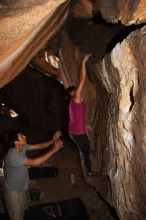 Bouldering in Hueco Tanks on 03/18/2016 with Blue Lizard Climbing and Yoga

Filename: SRM_20160318_1411000.jpg
Aperture: f/8.0
Shutter Speed: 1/250
Body: Canon EOS 20D
Lens: Canon EF 16-35mm f/2.8 L