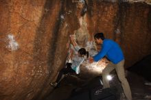 Bouldering in Hueco Tanks on 03/19/2016 with Blue Lizard Climbing and Yoga

Filename: SRM_20160319_1013470.jpg
Aperture: f/10.0
Shutter Speed: 1/250
Body: Canon EOS 20D
Lens: Canon EF 16-35mm f/2.8 L