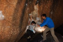 Bouldering in Hueco Tanks on 03/19/2016 with Blue Lizard Climbing and Yoga

Filename: SRM_20160319_1016130.jpg
Aperture: f/10.0
Shutter Speed: 1/250
Body: Canon EOS 20D
Lens: Canon EF 16-35mm f/2.8 L