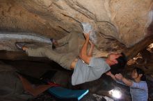 Bouldering in Hueco Tanks on 03/19/2016 with Blue Lizard Climbing and Yoga

Filename: SRM_20160319_1348030.jpg
Aperture: f/8.0
Shutter Speed: 1/250
Body: Canon EOS 20D
Lens: Canon EF 16-35mm f/2.8 L