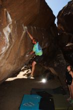 Bouldering in Hueco Tanks on 03/26/2016 with Blue Lizard Climbing and Yoga

Filename: SRM_20160326_1324590.jpg
Aperture: f/8.0
Shutter Speed: 1/250
Body: Canon EOS 20D
Lens: Canon EF 16-35mm f/2.8 L