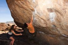 Bouldering in Hueco Tanks on 04/06/2016 with Blue Lizard Climbing and Yoga

Filename: SRM_20160406_1033380.jpg
Aperture: f/9.0
Shutter Speed: 1/250
Body: Canon EOS 20D
Lens: Canon EF 16-35mm f/2.8 L