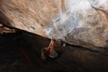 Bouldering in Hueco Tanks on 04/06/2016 with Blue Lizard Climbing and Yoga

Filename: SRM_20160406_1048480.jpg
Aperture: f/8.0
Shutter Speed: 1/250
Body: Canon EOS 20D
Lens: Canon EF 16-35mm f/2.8 L