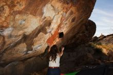 Bouldering in Hueco Tanks on 04/06/2016 with Blue Lizard Climbing and Yoga

Filename: SRM_20160406_1106160.jpg
Aperture: f/9.0
Shutter Speed: 1/250
Body: Canon EOS 20D
Lens: Canon EF 16-35mm f/2.8 L