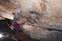 Bouldering in Hueco Tanks on 04/10/2016 with Blue Lizard Climbing and Yoga

Filename: SRM_20160410_1013340.jpg
Aperture: f/8.0
Shutter Speed: 1/250
Body: Canon EOS 20D
Lens: Canon EF 16-35mm f/2.8 L