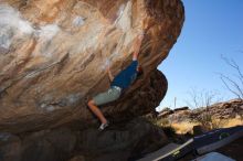 Bouldering in Hueco Tanks on 04/10/2016 with Blue Lizard Climbing and Yoga

Filename: SRM_20160410_1025520.jpg
Aperture: f/8.0
Shutter Speed: 1/250
Body: Canon EOS 20D
Lens: Canon EF 16-35mm f/2.8 L