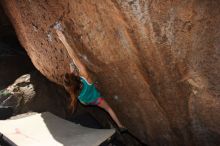 Bouldering in Hueco Tanks on 04/10/2016 with Blue Lizard Climbing and Yoga

Filename: SRM_20160410_1124210.jpg
Aperture: f/8.0
Shutter Speed: 1/250
Body: Canon EOS 20D
Lens: Canon EF 16-35mm f/2.8 L