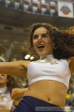 Random Tech Dance Team member.  Men's Basketball Georgia Tech beat UGA 87-49.

Filename: crw_5993_std.jpg
Aperture: f/2.8
Shutter Speed: 1/160
Body: Canon EOS DIGITAL REBEL
Lens: Canon EF 50mm f/1.8 II