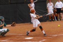 #44, Desiree Williams, hit a home run against the Mean Green.  The Lady Longhorns beat the University of North Texas 5-0 in the first game of the double header Wednesday night.

Filename: SRM_20060308_204954_0.jpg
Aperture: f/4.5
Shutter Speed: 1/500
Body: Canon EOS 20D
Lens: Canon EF 80-200mm f/2.8 L