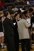 The Georgia Tech women's basketball team played Wake Forest.

Filename: IMG_1153.jpg
Aperture: f/2.8
Shutter Speed: 1/320
Body: Canon EOS DIGITAL REBEL
Lens: Canon EF 80-200mm f/2.8 L