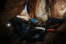 Bouldering in Hueco Tanks on 10/19/2018 with Blue Lizard Climbing and Yoga

Filename: SRM_20181019_1149390.jpg
Aperture: f/8.0
Shutter Speed: 1/250
Body: Canon EOS-1D Mark II
Lens: Canon EF 16-35mm f/2.8 L