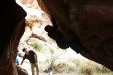 Bouldering in Hueco Tanks on 10/19/2018 with Blue Lizard Climbing and Yoga

Filename: SRM_20181019_1311490.jpg
Aperture: f/4.0
Shutter Speed: 1/320
Body: Canon EOS-1D Mark II
Lens: Canon EF 50mm f/1.8 II