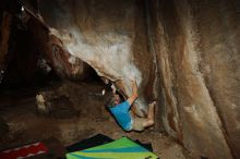 Bouldering in Hueco Tanks on 10/19/2018 with Blue Lizard Climbing and Yoga

Filename: SRM_20181019_1708300.jpg
Aperture: f/5.6
Shutter Speed: 1/250
Body: Canon EOS-1D Mark II
Lens: Canon EF 16-35mm f/2.8 L