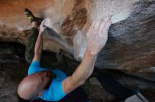 Bouldering in Hueco Tanks on 11/02/2018 with Blue Lizard Climbing and Yoga

Filename: SRM_20181102_1301220.jpg
Aperture: f/4.5
Shutter Speed: 1/400
Body: Canon EOS-1D Mark II
Lens: Canon EF 16-35mm f/2.8 L