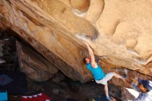 Bouldering in Hueco Tanks on 11/03/2018 with Blue Lizard Climbing and Yoga Bouldering in Hueco Tanks on 11/03/2018 with Blue Lizard Climbing and Yoga