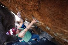 Bouldering in Hueco Tanks on 11/24/2018 with Blue Lizard Climbing and Yoga

Filename: SRM_20181124_1617161.jpg
Aperture: f/5.0
Shutter Speed: 1/200
Body: Canon EOS-1D Mark II
Lens: Canon EF 16-35mm f/2.8 L