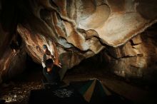 Bouldering in Hueco Tanks on 11/23/2018 with Blue Lizard Climbing and Yoga

Filename: SRM_20181123_1714450.jpg
Aperture: f/8.0
Shutter Speed: 1/250
Body: Canon EOS-1D Mark II
Lens: Canon EF 16-35mm f/2.8 L