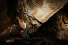 Bouldering in Hueco Tanks on 11/23/2018 with Blue Lizard Climbing and Yoga

Filename: SRM_20181123_1729450.jpg
Aperture: f/8.0
Shutter Speed: 1/250
Body: Canon EOS-1D Mark II
Lens: Canon EF 16-35mm f/2.8 L