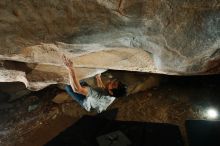 Bouldering in Hueco Tanks on 12/01/2018 with Blue Lizard Climbing and Yoga

Filename: SRM_20181201_1106060.jpg
Aperture: f/8.0
Shutter Speed: 1/250
Body: Canon EOS-1D Mark II
Lens: Canon EF 16-35mm f/2.8 L