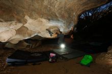 Bouldering in Hueco Tanks on 12/01/2018 with Blue Lizard Climbing and Yoga

Filename: SRM_20181201_1118100.jpg
Aperture: f/8.0
Shutter Speed: 1/250
Body: Canon EOS-1D Mark II
Lens: Canon EF 16-35mm f/2.8 L