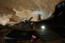 Bouldering in Hueco Tanks on 12/01/2018 with Blue Lizard Climbing and Yoga

Filename: SRM_20181201_1124300.jpg
Aperture: f/8.0
Shutter Speed: 1/250
Body: Canon EOS-1D Mark II
Lens: Canon EF 16-35mm f/2.8 L